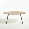 COFFEE Table for 4 people With Round Mdf Table Top; Pedestal Dining Table; End Table Leisure Coffee Table