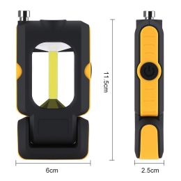 Rotating Auto Repair Light At The Bottom Powerful Magnet Pick-up Device