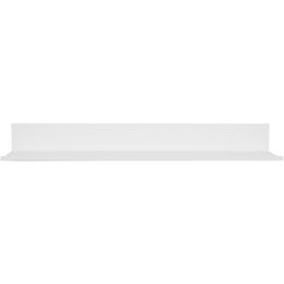 Hangman L-24-W No-Stud Floating Shelf (White Powder Coat; 24-In.)