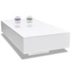 vidaXL Coffee Table High Gloss White