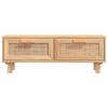 Coffee Table Brown 31.5"x15.7"x11.8" Engineered Wood&Solid Wood Pine