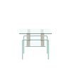 Tempered Glass Coffee Table Clear Table Transparent Coffee Table for Room