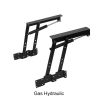 2 Pcs Lift Up Top Coffee Table Mechanism Hardware Furniture Hinges for 30kg Table Lift and Folding Table Hinges