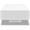 vidaXL Coffee Table High Gloss White