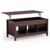 Lift Top Coffee Table with Hidden Storage Compartment