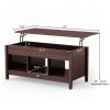 Lift Top Coffee Table with Hidden Storage Compartment